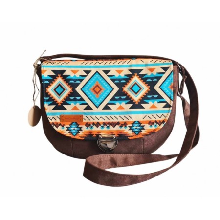 Torebka listonoszka w stylu etno