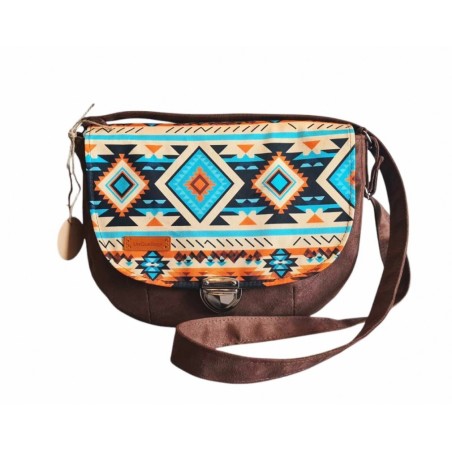 Torebka listonoszka w stylu etno