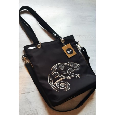 Duża torba wodoodporna kameleon