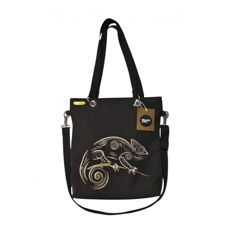 Duża torba wodoodporna kameleon