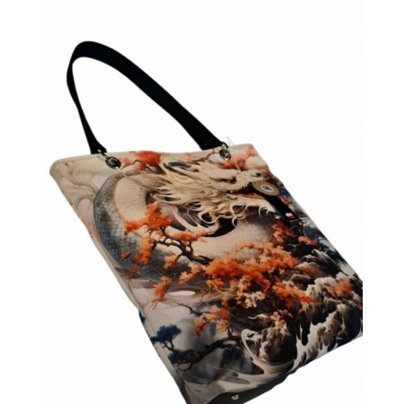 Torba w stylu orientalnym ze smokiem