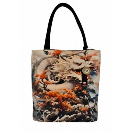 Torba w stylu orientalnym ze smokiem