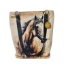 Torba na ramię z stylu vintage z koniem