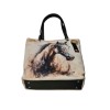 Torba na ramię z stylu vintage z koniem