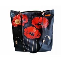 Duża torba w kwiatowy wzór