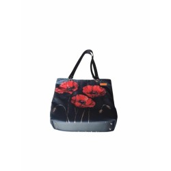 Duża torba w kwiatowy wzór