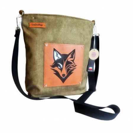 Artystyczna torba z lisem