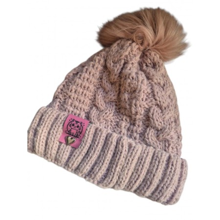 Metka składana personalizowana uroczy kotek serduszko