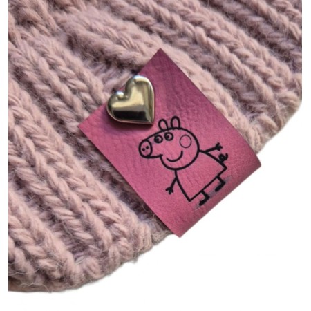 Metka składana personalizowana dziecięca świnka peppa