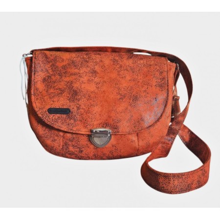 Ruda torebka retro vintage