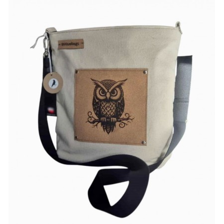 Torebka wegańska z sową