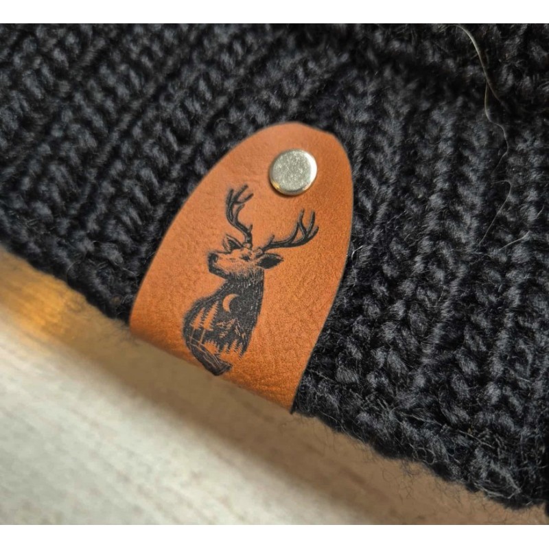 Metka składana z nitem jeleń