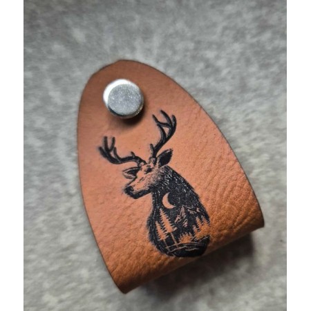 Metka składana z nitem jeleń