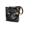Duża torba na ramię z  nocnym motylem.