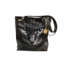 Duża torba na ramię z  nocnym motylem.