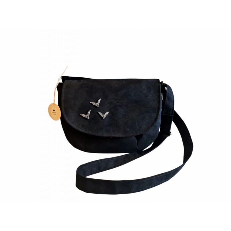 Czarna niewielka listonoszka nietoperze