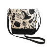 Schwarz-weiße Hexentasche