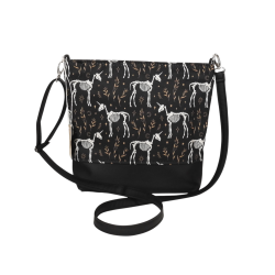 Torebka jednorożce szkielety  w stylu gothic